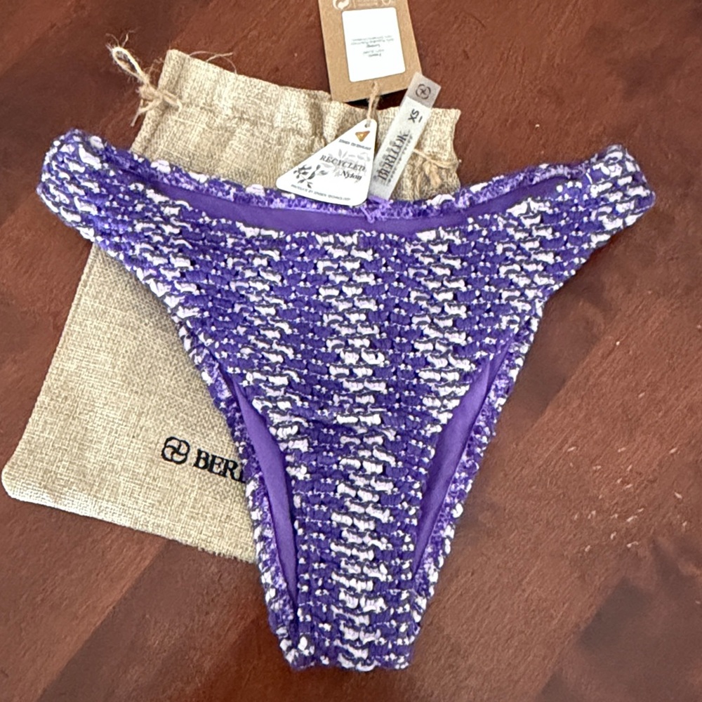 Berlook Purple Crochet Bikini bottom